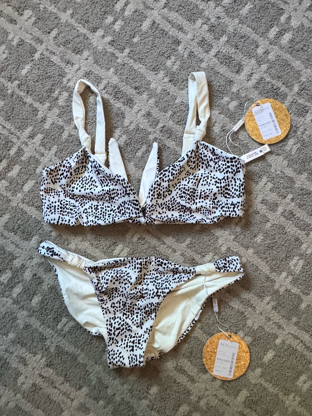 KOA Swim reversible two piece